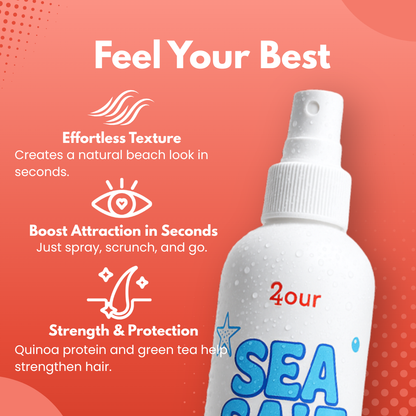 Sea Salt Spray Styling for Hair