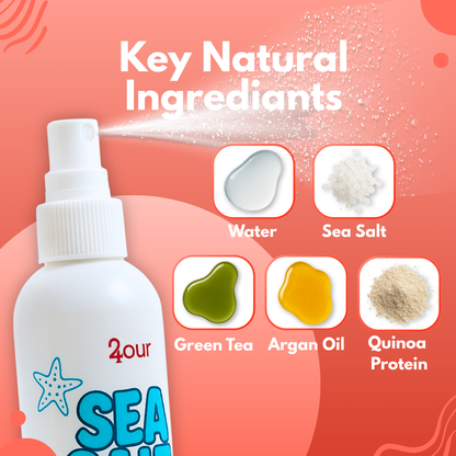 Sea Salt Spray Styling for Hair